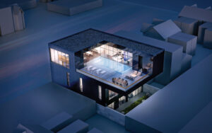 BJL-002_RND_S1_Aerial Dusk_by Design Stor CROP