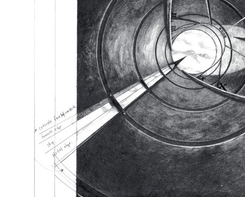 Silo Sundial Art