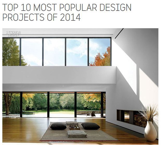 Echo House - Most Popular Design Project of 2014 on Interior Design Magazine - Cropped